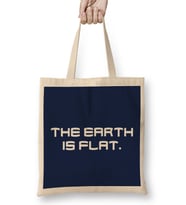 The Earth Is Flat Bez Çanta Uzun Saplı