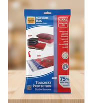 Magic Saver Bag Vakumlu Giyisi Yastık Yorgan Saklama Torbası Poşeti Hurç - XXL - 80x110 Cm. -1 Adet