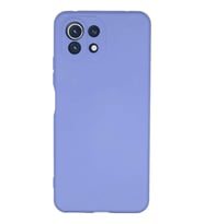 Mİ 11 Lite Kılıf Nano içi Kadife Silikon - Lila
