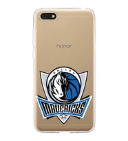 Huawei Honor 7s Uyumlu Kapak Dallas Mawericks Tasarımlı Şeffaf Silikon Kılıf