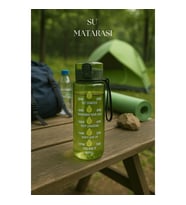 Suluk & Su Şişesi & Sporcu Matara Yeşil 1000 ml