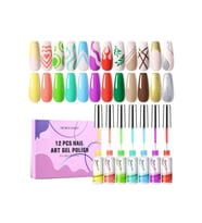 12 Li Art Dizayn Boya Seti Fırçalı