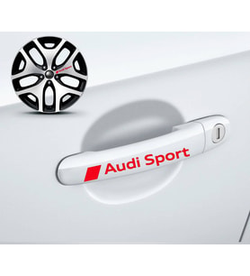 Au di Sport Kapı Kolu Sticker 10Adet