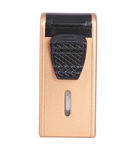 Çift Torch Pürmüz Gold Metal Puro Çakmağı - TR7922