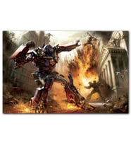 Cakatablo Ayın Karanlık Transformers Filmi Görseli MDF Tablo
