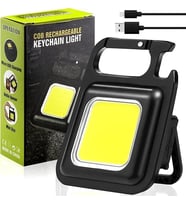 Mini Taşınabilir Led Çok Fonksiyonlu Fener (5680)