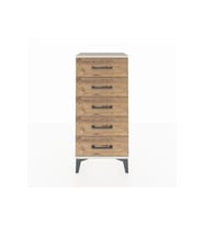 Arges Komodin 5 Çekmeceli 44x30x96 Aytaşı-Çam