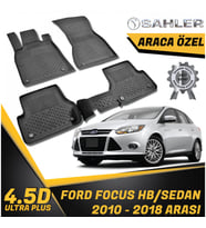 Ford Focus 3 Hb/Sedan Havuzlu Paspas 4,5D Sahler 2010-2018 Arası