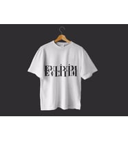  Evliyim Yazılı Gizli Mesajlı Katlamalı T-shirt