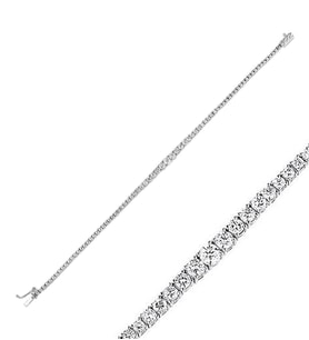 1.60ct (E-F vs) Pırlanta Süzme Suyolu Bileklik
