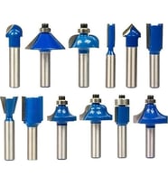03039 8 mm 12 Parça Ahşap Freze Uç Seti