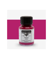 Rohrer&Klingner Kaligrafi mürekkebi Zeichentusche 29-airbrush-fırça-divit-sulu boya 50ml-702 Magenta (Çok Renkli)