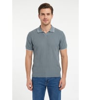 Erkek Spor Polo Yaka Triko Tişört BGL-ST05374