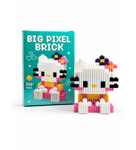 Kuromi Hello Kitty My Melody Tasarımlı Büyük Parçalı Blok Oyuncak Seti Big Pixel Brick 3lü Set