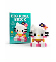 Kuromi Hello Kitty My Melody Tasarımlı Büyük Parçalı Blok Oyuncak Seti Big Pixel Brick 3lü Set