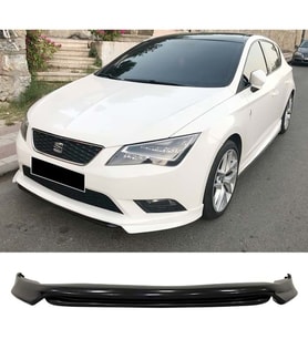 Seat Leon Mk3 Style Ön Ek Plastik Siyah karlık-ön-ek-bodykit 2012 2013 2014 2015 2016 Makyajsız Kasa