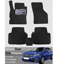 PEUGEOT 308 (2013-2022) Uyumlu EVA Paspas Tam Set–Araca Özel,Oto Paspas,Kolay Montaj