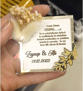 Nişan,Nikah Hediyelik Magnet