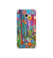 PrintiFy Samsung Galaxy A3 2017 ile Uyumlu Düşlerin Dansı Serisi Folklorik Bahçe Tasarımlı Uv Baskılı Köşe Korumalı Antişok Kılıf
