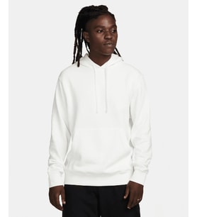 Sportswear Club Fleece Kapüşonlu Erkek Beyaz Sweatshirt