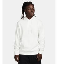 Sportswear Club Fleece Kapüşonlu Erkek Beyaz Sweatshirt