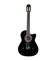 Barcelona LC 3900 CBK Cutaway Siyah Klasik Gitar