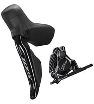 Shimano 105 Di2 ST-R7170 Hidrolik Disk Sol Ön Vites Fren Seti 2V (Siyah)