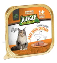Jungle Kısır Kedi 100g Tavuklu Ezme/Pate Skt: 07/2028
