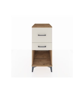 Kronos Komodin 2 Çekmeceli 44x59x96 Çam-Aytaşı