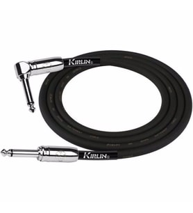 KIRLIN IPCC-202PN-6M-BK / 1/4\" MONO PLUG
