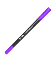 CARETTA 65-12 ÇİFT UÇLU KEÇELİ KALEM 0.4-1mm MOR