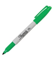 Sharpie Fine Permanent Markör Yuvarlak Uç Yeşil 1741834