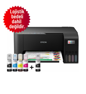 EPSON ECOTANK L3260 RENKLİ YAZ/TAR/FOT Wi-Fi A4