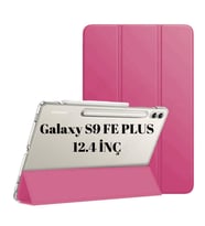 Samsung Galaxy Tab S9 FE Plus/S10 Plus/S9 Plus Kılıf PU Deri Smart Standlı Case