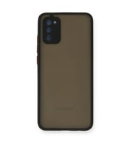 Samsung Galaxy A02s Kılıf Montreal Silikon Kapak - Siyah