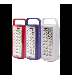 24 Büyük Ledli 80 Saat Yanan Powerbank Özellikli Akülü Led Işıldak