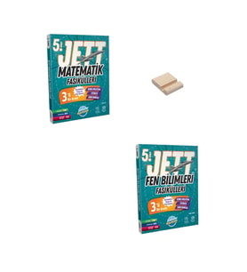 5. Sınıf JETT Matematik ve Fen Bilimleri Fasikülleri