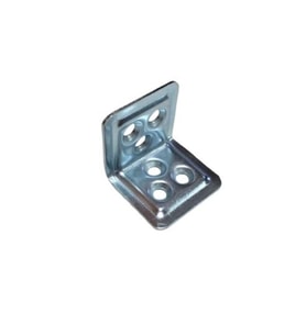 Mobilya Köşe Birleştirme Bağlantı Aparatı L Demiri Gönye Köşebent 10 Adet (2,5 cm x 2,5 cm x 3 cm)