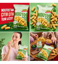 Fırın Nohut Cipsi 55 Gr Yoğurt ve Mevsim Yeşillikleri