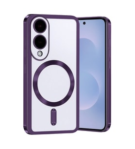 Samsung Galaxy S25 Edge Kross Magneticsafe Kapak - Mor