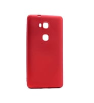 Huawei GR5 Uyumlu Kılıf Zore Premier Silikon Kapak (Kırmızı)