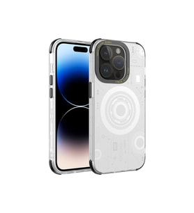 Apple iPhone 14 Pro Max Uyumlu Kılıf Zore Wireless Şarj Özellikli Desenli Hot Kapak