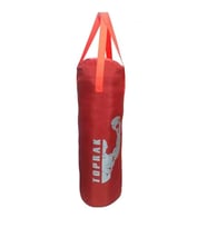 Northcity Boks Torbası Eldivenli Karabinalı Hediyeli 50x20 cm Kırmızı