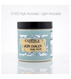 Cadence Very Chalky Home Decor Mobilya Boyası 500 ml. CH-23 AÇIK AVOKADO 