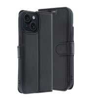 iPhone 15 Trend S Plus Kapaklı Kılıf - Siyah