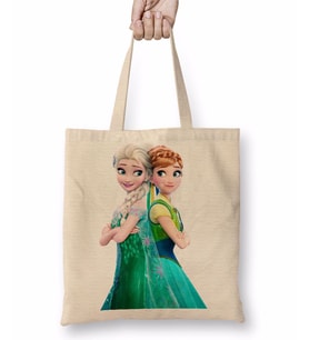 Anna Frozen Fever Elsa Frozen Bez Çanta Uzun Saplı