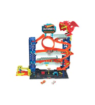 Hot Wheels Yeni Ultimate Garaj 2 Metal Araba Ve 50'Den Fazla Arabalık Otopark İçeren Set Hkx48