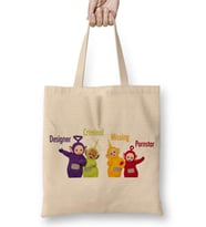 The Teletubbies 06 Bez Çanta Uzun Saplı
