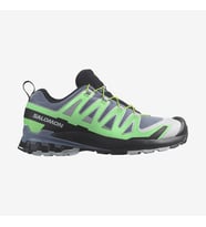 Salomon 472719 Xa Pro 3D V9 Flint Stone/Green Gecko/Black Erkek Outdoor Ayakkabı (Gri)