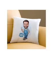 Erkek Karikatürlü Yastık